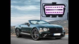 Where to find OBD port in Bently Continental GTC  Bently OBD port location [upl. by Oinafipe]