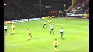 NORWICH CITY v VITESSE ARNHEM UEFA Cup 199394 ALL GOALS [upl. by Leamaj]