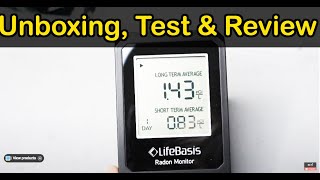 The Life Basis Radon Detector RN55  Is it Worth Your Money [upl. by Zicarelli363]