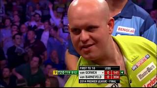 PDC REWIND  Van Barneveld v Van Gerwen  2014 Premier League Final [upl. by Aniled353]