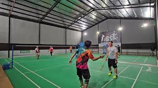 Jogja Badminton  SiswoAkmal vs AlfaFahmi [upl. by Appleby]