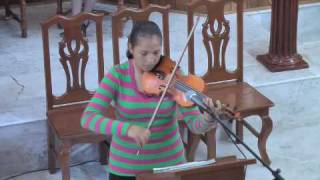 Jesús Alegría de los Hombres  Keren Martínez  Violín [upl. by Oecile]