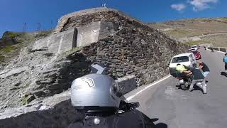 Passo di Stelvio  BMW k1600 CRASH [upl. by Sewel]