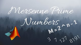 22d Mersenne Prime numbers algorithm using Matlab Urdu  Hindi  Matlab with Nashi [upl. by Fotina]