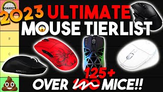 2023 ULTIMATE Gaming Mouse Tier List OVER 125 MICE [upl. by Humo]