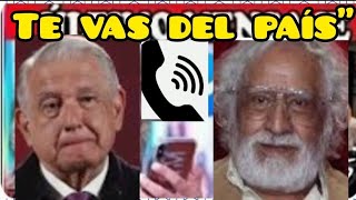 F1ltran llamada de AMLO d1scutir con Rafael inclan por decirle ama de casa sheinbaum [upl. by Erminna]