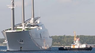 Die größte Segelyacht der Welt quotSailing Yacht Aquot [upl. by Jozef]