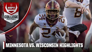 Minnesota Golden Gophers vs Wisconsin Badgers  Full Game Highlights [upl. by Cline822]