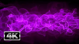 Purple Fire Screensaver – 1 Hour Relaxing Animated Background 4K [upl. by Aerol]