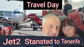 TENERIFE TRAVEL DAY  JET2  STANSTED AIRPORT  JET2 HOLIDAY [upl. by Yazbak]