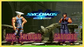 SNK vs Capcom  SVC Chaos  ▶ angtalunan 🇵🇭 VS Gannoon 🇰🇼 🥇High level Players🥇 FT10 [upl. by Ahsenroc]