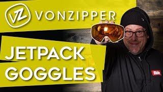 2018 Vonzipper Jetpack Goggles  Review  TheHousecom [upl. by Wolfgram149]