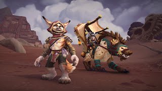 Vulpera Classes Customization Dance Animation and More  World of Warcraft PTR [upl. by Weintrob461]