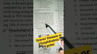 What is graves disease or exophthalmic goiterendocrinology biology shorts shortsfeed [upl. by Revert]