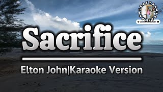 SacrificeElton JohnKaraoke Version [upl. by Llenrac]