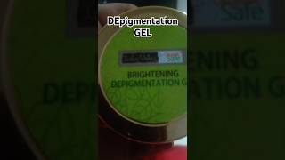 depigmentationGELbrighteningcream Glowing siknamazing [upl. by Aleece]