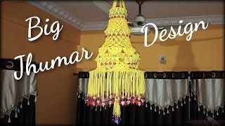 Big macrame jhumar design [upl. by Yarod694]