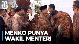 FULL Pengumuman Wamen Kabinet Merah Putih Prabowo  Gibran [upl. by Yrneh775]