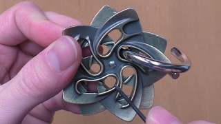 E14  SOLUTION  Helix by Hanayama Cast Puzzles [upl. by Sethi]