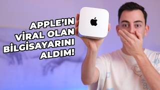 28000 TLlik Apple M4 Mac mini kutu açılımı ve test 8K [upl. by Llabmik]