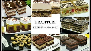 Prajituri de casa pentru sarbatori  Top 8 cele mai bune prajituri [upl. by Caiaphas]