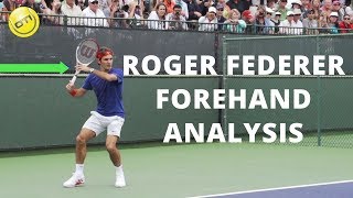 Roger Federer Forehand Analysis Part 1 [upl. by Magnus280]