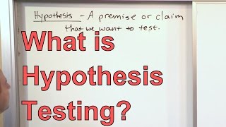 Intro to Hypothesis Testing in Statistics  Hypothesis Testing Statistics Problems amp Examples [upl. by Maller528]