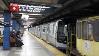 NYCTA R179s being pulled By Diesels At Canal Street [upl. by Sug]