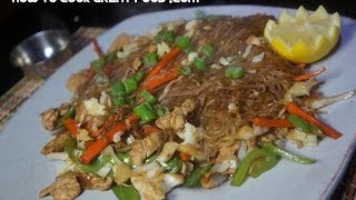 Paano magluto Sotanghon Guisado Manok Recipe  Tagalog Pinoy [upl. by Hewie]