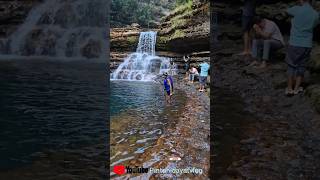 Water Falls  Shillong Water Falls  Swimming In Natural Waterfall  Visit Meghalaya  Meghalaya [upl. by Sobel3]