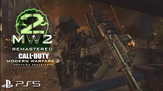 Invasion Washington DC CALL OF DUTY MODERN WARFARE 2 Remastered PS5 Part 8 Breach The White House [upl. by Rosdniw]