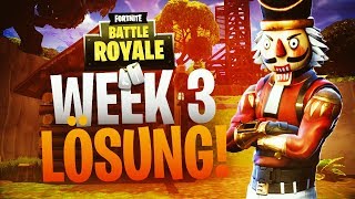 SCHATZKARTE VON SNOBBY SHORES LÖSUNG WEEK3 FORTNITE [upl. by Amary]