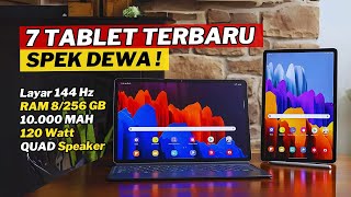 7 TABLET TERBARU DENGAN SPESIFIKASI TINGGI TERBAIK 2024 [upl. by Eirolav]