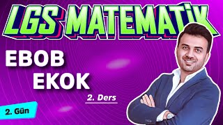 EBOB EKOK  2  8Sınıf Matematik 4Ders [upl. by Sirhc793]