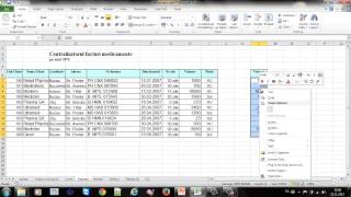 Tutorial Excel  4 Cautare sortare si filtrare [upl. by Mchale]