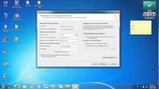 configurar mi cuenta de Hotmail en Outlook 2010 [upl. by Sikko]