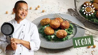 Falafel selber machen Rezept  Vegan [upl. by Haceber865]