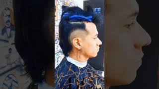 tutorial mohicano barbershop barberlife barber barberia viralvideo amigos barbero haircut [upl. by Ecirtnahc]