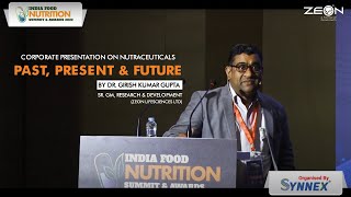 Corporate Presentation on Nutraceuticals by Dr Girish Kumar Gupta at IFNSA 2022 [upl. by Francisco145]