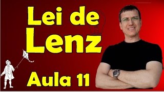 Lei de Lenz  Indução eletromagnética  Eletromagnetismo  Aula 11  Prof Marcelo Boaro [upl. by Sandon687]