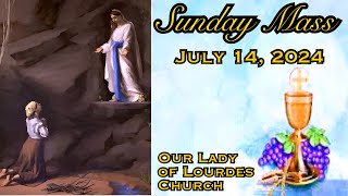 Sunday Mass  July 14 2024  Fr Andiy Egargo Our Lady of Lourdes Church [upl. by Yoreel421]