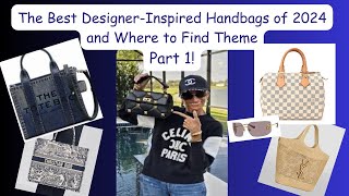 The Best Designer Inspired Handbags of 2024 and Where to Find Them [upl. by Adest]