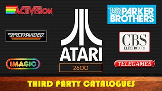 Third Party Atari 2600 Catalogues Retrospective [upl. by Notkcorb164]