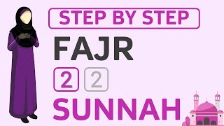 Learn How to Perform 2 Rakat Sunnah Fajr Salah  Step by Step Prayer Tutorial  Woman Hanafi Method [upl. by Ysor]