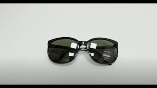 Vuarnet Sunglasses Model Legend VL002F Color0001 BlackPure Grey Lenses [upl. by Ilagam818]