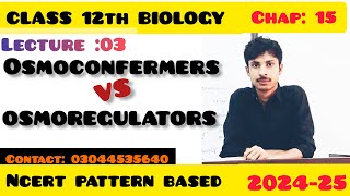 Osmoconfermers vs Osmoregulators Osmoregulation Examples of Osmoconfermers and Osmoregulators [upl. by Esilegna]