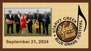 Rhonda Vincent amp The Rage Fall 2024 Starvy Creek Shure Mic [upl. by Romain]