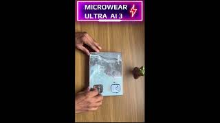 Microwear Ultra AI3 WIFI 4G 5G e Aplicativos [upl. by Salvucci]