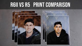 Canon R6 II vs R5  Print Comparison [upl. by Dranel]