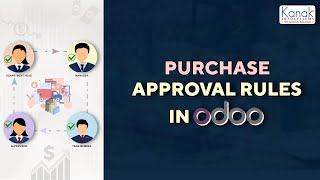 How to Setup Purchase Approval Rules in Odoo  Odoo Purchase Approval Process Workflow [upl. by Aitsirk]